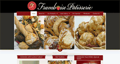 Desktop Screenshot of framboisepatisserie.com